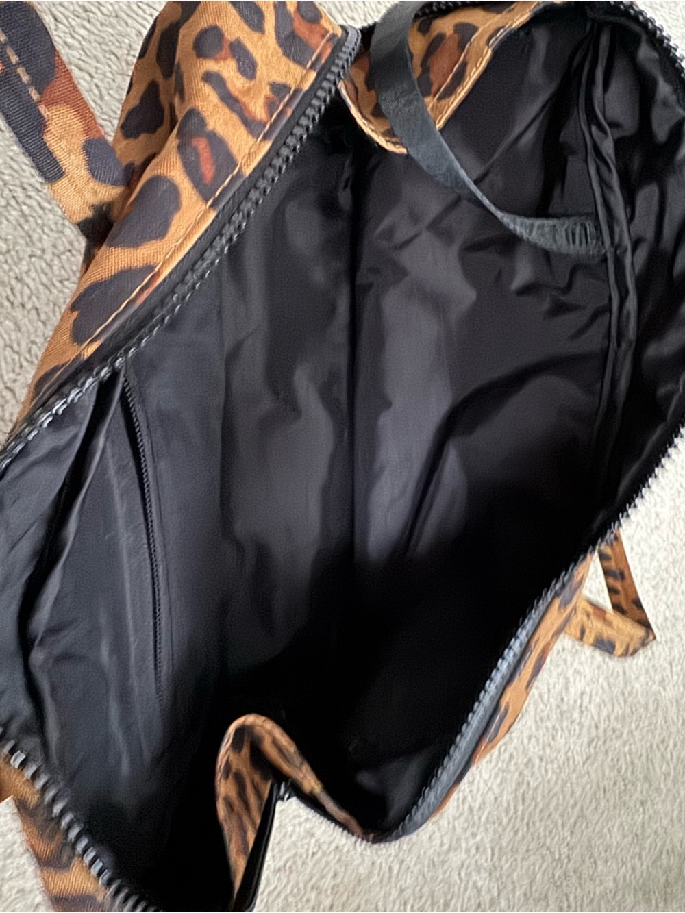 BAGGU Bowler Shoulder Bag - Leopard Print - Picture 7 of 7
